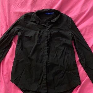 Black button up shirt